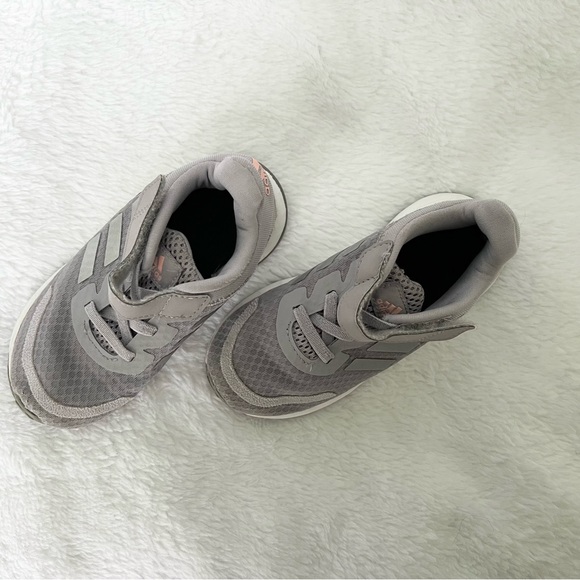 Adidas Duramo Toddler Girls Shoes - Size 9 - Color Grey - Picture 14 of 16
